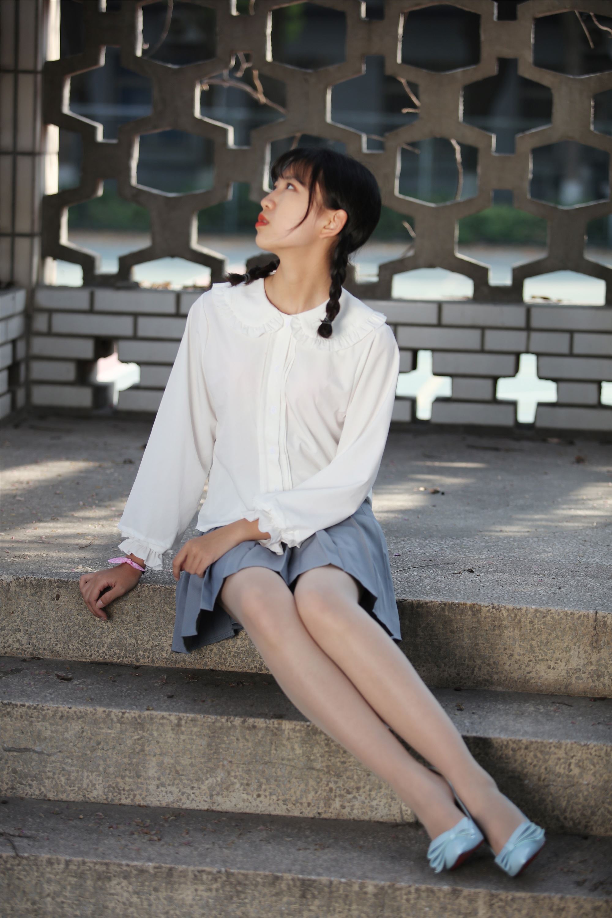 奈丝写真 NO.049 小橙子-清纯呆萌的学妹